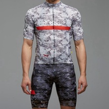 2018 Full Gas Aero Ride camouflage cycling Jersey White ropa ciclismo Men Summer riding shirt short sleeve Mountain bike jersey 2024 - buy cheap