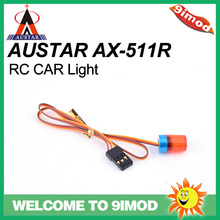 AUSTAR-Luz LED brillante para coche teledirigido, AX-511R Circular roja, estroboscópica, parpadeante 2024 - compra barato