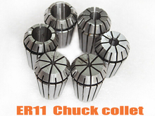 Free Shipping, 7pcs er11 tool collet chuck set 1mm to 7 mm for CNC milling lathe tool, chuck for milling lathe 2024 - buy cheap