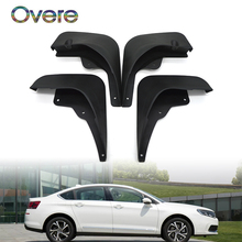 OVERE Car Front Rear Mudguards For Citroen C5 2008 2009 2010 2011 2012 2013 2014 2015 2016 2017 Accessories Mudflap Styling 2024 - buy cheap