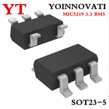  30pcs MIC5219 3.3 IC REG LDO 3.3V 0.5A SOT23-5 Best quality 2024 - buy cheap