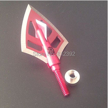 Red devil 125 grain broadheads arrowheads arrow points with 4 sharp blades 12pieces/lot 2024 - buy cheap