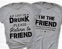 Женская футболка с надписью «If i'm the friends», модная Винтажная футболка с надписью «i'm the friends», топы 2024 - купить недорого