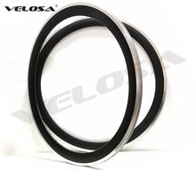 60mm clincher carbon rim with alloy brake surface,700C road bike carbon alloy rims 2024 - buy cheap