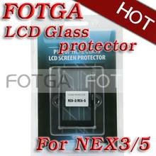 Free shipping!!Wholesale FOTGA LCD PRO optical Glass Protector for Sony NEX-C3 NEX-C5 6 layers offer OEM 2022 - купить недорого