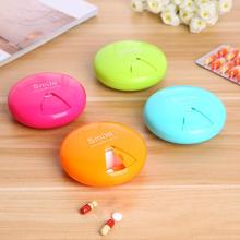 Portable Round 7 Days Drugs Pill Container Medical Box Rotation Weekly Rotating Pillbox Travel Pill Case Mini Medicine Box 2024 - buy cheap