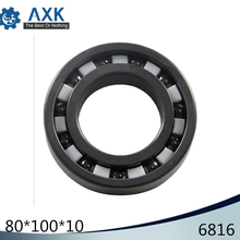 6816 Si3N4 керамический шариковый подшипник 80*100*10 мм (1 шт.) 61816 80 мм/100 мм/10 мм Si3N4 керамический шариковый подшипник 2024 - купить недорого