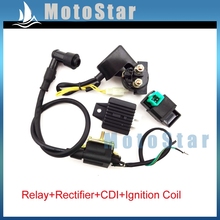 Ignition Coil AC CDI Box Regulator Rectifier Relay For 50cc 70cc 90cc 110cc Engine Lifan Loncin Taotao Roketa Chinese ATV Quad 2024 - buy cheap