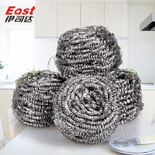 East  6 pcs/lot Stainless Cleaning Ball Pot stove cooking tools Brush Cleaning tools Steel Wire Ball  steel wool 2024 - buy cheap