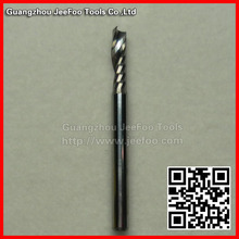3.175*12 Carbide CNC Router Bits Single Flute Tools,One flute spiral bits AAA series 2024 - buy cheap