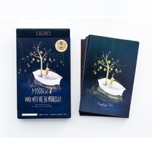 30 Sheets/Set Moonlight Baron Luminous Postcard Greeting Card Message Card Birthday Gift Card 2024 - buy cheap