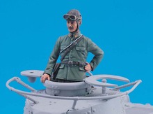 1/35 Resin Figure Model Kits JAPANESE TANK COMMANDER Unassembled unpainted 2024 - buy cheap