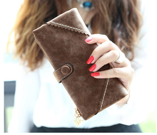 Pear doll wallet female fashion cutout design women's long wallet women's wallet q055 2024 - купить недорого