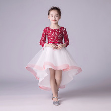 Vestido infantil de princesa, vestido de festa para 2019 adolescentes e crianças 2024 - compre barato