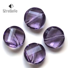 StreBelle AAA 10mm glass crystal beads twisted DIY jewelry beads AAA24 50pcs 2024 - buy cheap