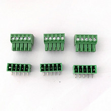 10sets Plug-in terminal block KF2EDGK-pitch 3.5MM 11P 12P 13P ~ 22P Phoenix terminal curved needle seat 2024 - buy cheap