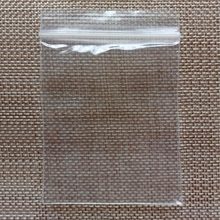 Bolsas Ziplock blancas de 15x22cm, bolsas de plástico transparente de Pe con cierre de cremallera para tela/regalos/bolsa de exhibición de embalaje de joyería, 500 Uds. 2024 - compra barato
