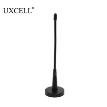 Uxcell-antena automotiva para teto de carro, 15.5cm, base magnética, cor preta 2024 - compre barato