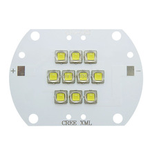 Free Shipping Cree XM-L2 XML2 100W LED White 6000K 10000LM Copper PCB Board For House/Party/Architecture Decoration 2024 - buy cheap