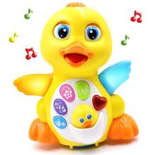 Toy Musical Instrument Learning & Education Musical Duck Toys Plastic Electronic Pets Adjustable Sound toys for children 2024 - buy cheap