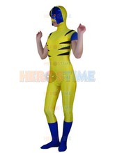 Free shipping X-men Superhero Costume Halloween cosplay fullbody spandex X-men costume fullbody zentai suit the most popular 2024 - buy cheap