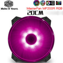 Cooler Master MF200R 20cm 12V RGB Cooling Fan PC Case 200x200x25mm Quiet Computer Big Fan Suit For CPU Cooler Liquid Cooling 2024 - buy cheap