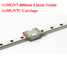 MR7 MGN7 7 мм мини линейная направляющая 400 мм с MGN7C линейной каретки CNC X Y Z Axis Kossel 2024 - купить недорого