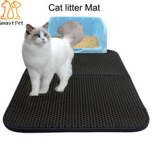 Водонепроницаемый двухслойный коврик для кошачьего туалета SMARTPET EVA 2024 - купить недорого