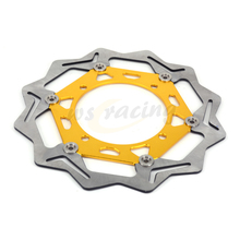 Motorcycle 270MM Front Wavy Floating Brake Disc Rotor For Suzuki DRZ400 S SE E RM125 RM250 DRZ250K DR250R RMX250 DR350 DRZ400 2024 - buy cheap