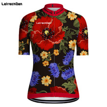 SPTGRVO-Jersey de ciclismo LairschDan para mujer, ropa de ciclismo de verano, para chica maillot, camisetas deportivas de carreras de montaña, 2019 2024 - compra barato