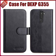 Hot Sale! DEXP G355 Case New Arrival 6 Colors High Quality Flip Leather Protective Cover For DEXP G355 Case Phone Bag 2024 - buy cheap