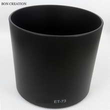 BON CREATION-cubierta de lente ET-73 para cámara Canon EF, 100MM, F/2.8L, MACRO IS USM como ET73, LH-73, mejor precio 2024 - compra barato