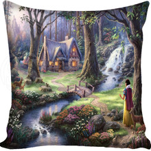 Custom Pillowcase forest fantasy Square Zippered Pillow Cover Classic Home Decorative 20X20cm,35X35cm,40x40cm 2024 - buy cheap