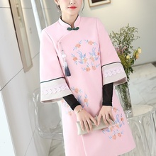 Woman coats winter 2018 Chinese style Women blend coat female ladies  warm long coats woman winter 2018 trenchcoat AA4258 2024 - buy cheap