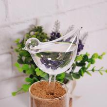 Bird Shaped Glass Plant Flower Holiday Watering Spike Stake Water Feeder 2024 - buy cheap