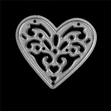 Metal Steel Love Heart Butterfly Cutting Dies Stencil For DIY Scrapbooking Album Paper Card Photo Decorative Craft Dies 1pcs 2024 - buy cheap