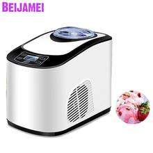 Beijamei 1.5l home mini máquina automática de sorvete preço doméstico fabricante de sorvete inteligente para venda 2024 - compre barato