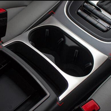 Стайлинг автомобиля, держатель стакана для воды, отделка, наклейка для Audi Q5 2008 2009 2010 2011 2012 2013 2014 2015, 1 шт. 2024 - купить недорого