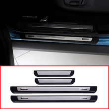 For Range Rover Evoque 2011-2017 Stainless Steel Car Welcome Pedal Car External Door Sill Scuff Plate Pad Threshold 4pcs 2024 - buy cheap