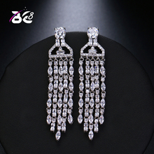 Be 8 New Fashion Romantic Women Statement Earring Tassel Long Drop Earring Vintage Wedding Jewelry for Women E526 2024 - buy cheap