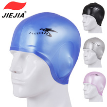Full silicone swimming cap silicone ear swim cap,universal,swimming cap earmuffs,caps  2024 - buy cheap