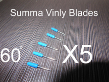 Vilaxh-cuchilla de corte de vinilo Summa D, trazador de cuchillas de corte de 60 grados, 5 uds. 2024 - compra barato