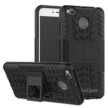 Funda carcasa para xiaomi redmi 4X de 5,0 pulgadas híbrida Kickstand Dazzle Rugged Rubber Armor duro PC + TPU función de soporte funda a prueba de golpes 2024 - compra barato