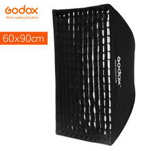 Godox Portable 60 x 90cm 24" * 35" Honeycomb Grid Umbrella Photo Softbox Reflector for Godox Yongnuo Canon Flash Speedli 2024 - buy cheap