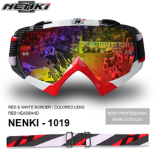 Original nenki mx óculos de proteção do motocross capacete da motocicleta escudo viseira moto casco gafas 2024 - compre barato