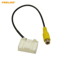 FEELDO 1Pc Car Rear Camera Parking Video Reversing RCA Cable Adapter For Toyota RAV4 Reiz Radio Head Unit #FD5666 2024 - buy cheap