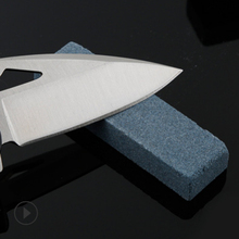 NHM-afilador de cuchillos para exteriores, piedra de afilar de carburo de silicona negra, 120 de grano 2024 - compra barato