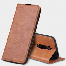 Роскошный кожаный чехол-книжка в стиле ретро с подставкой для Xiaomi mi 9 Lite mi 9T Red mi Note 8 Pro, чехол-книжка с магнитными отделениями для карт 2024 - купить недорого