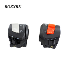 Bozxrx interruptor universal de buzina para motocicleta, interruptor de sinal de buzina, controle de luz, botão, peças para honda cb400 1992 a 1998 2024 - compre barato