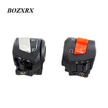 BOZXRX Universal Motorcycle Horn Switch  Horn Turn Signal Light Control Switch Button Handlebar Parts For Honda CB400 1992-1998 2024 - buy cheap